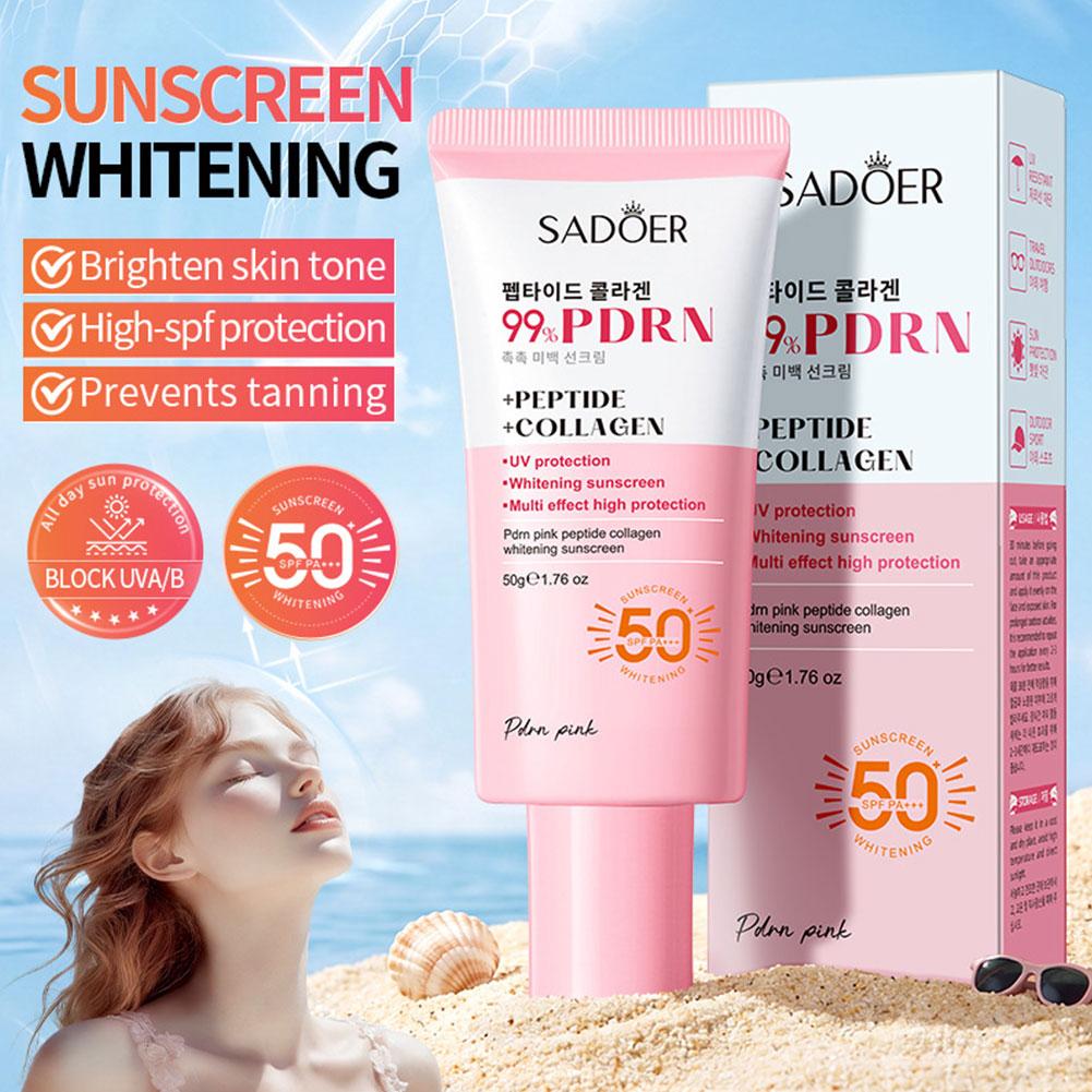 Uv Whitening Kit - サドアー 99% PDRNペプチド コラーゲン配合 日焼け止め UVカット