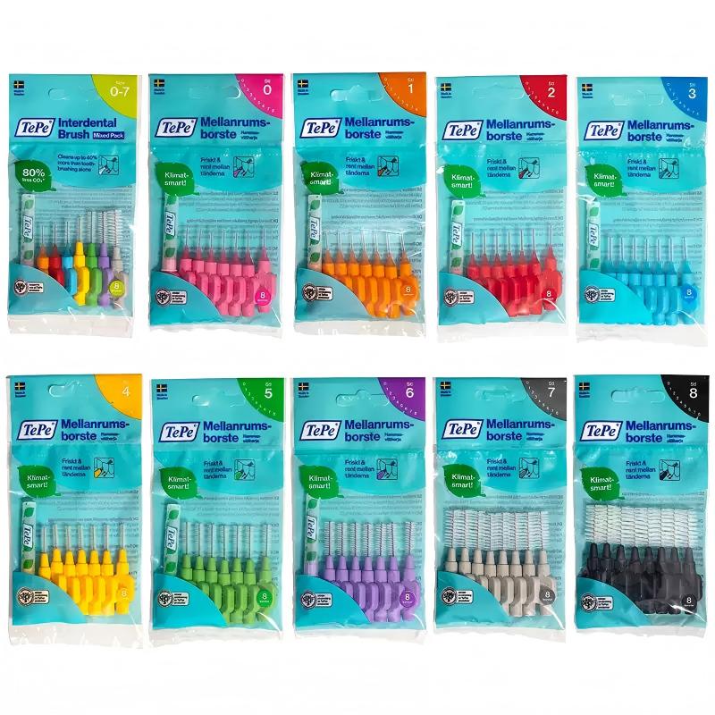 Teeth Whitening Brush - テペ歯間ブラシ オリジナル 3.0 1.2 4.5 6.8mm