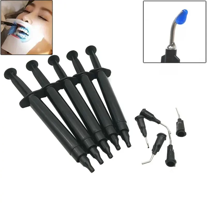 Teeth Whitening Gel - 歯茎保護ジェル,歯のホワイトニング材料,チップ付き,1.5ml,バッチあたり5個