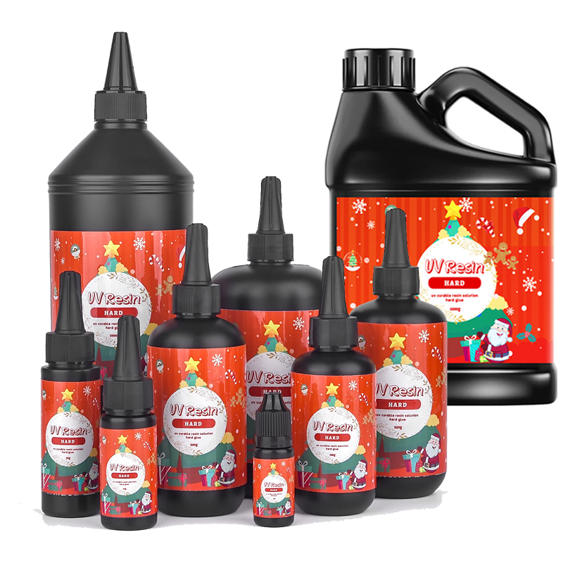 Uv Whitening Kit - ジュエリー作り,工芸品,クリスマスデコレーション用の透明なUV樹脂のバルク,エポキシ樹脂,硬質キット