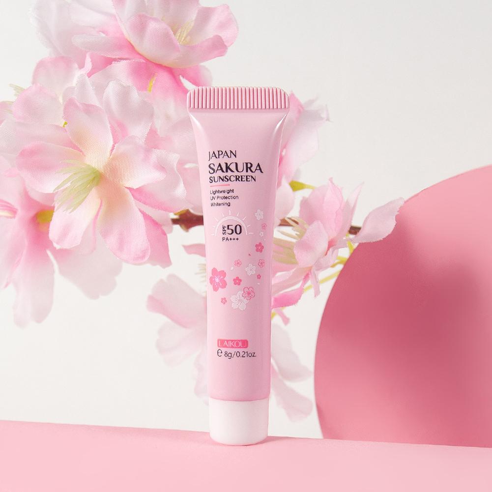 Uv Whitening Kit - さくら日焼け止め美白クリームアイソレーション UV 保護保湿フェイスケア日焼け止めクリーム SPF50 オイルコントロールスキン G7J8