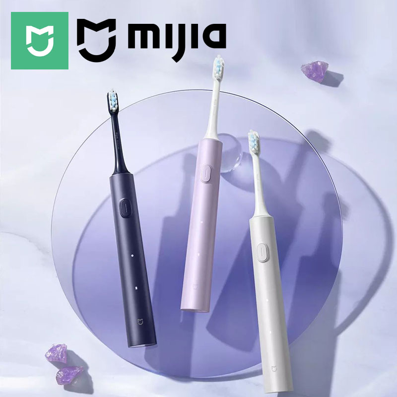 Teeth Whitening Toothbrush - MIJIA T302 電動音波歯ブラシ USB 充電充電式大人用防水電子ホワイトニング歯歯ブラシ