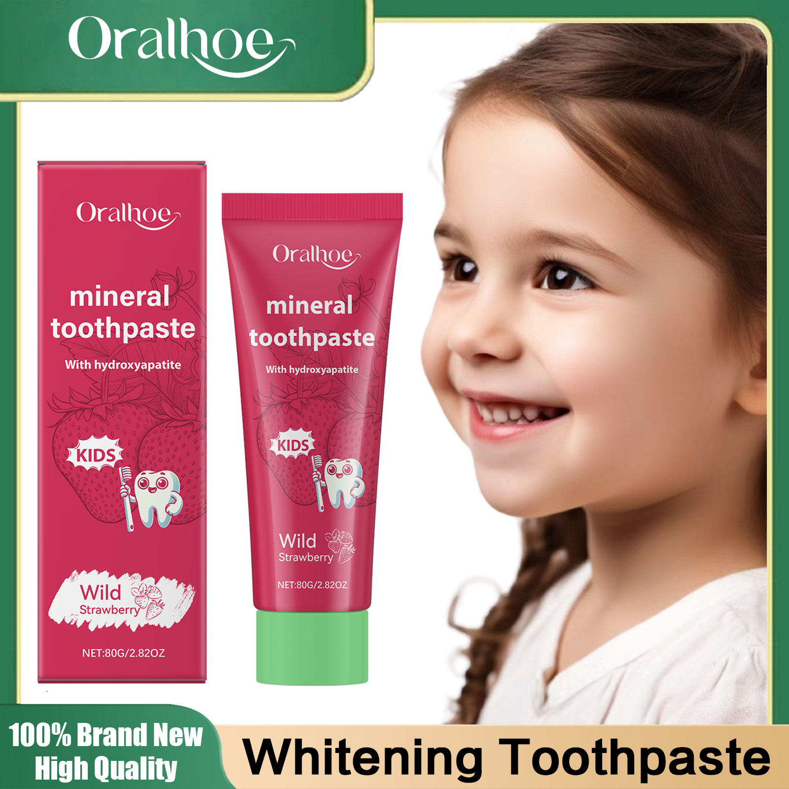 Teeth Whitening Naturally - 抗空洞歯磨き粉子供のための歯痛緩和口臭を除去口腔の鮮度を促進歯を保護ホワイトニング歯磨き粉