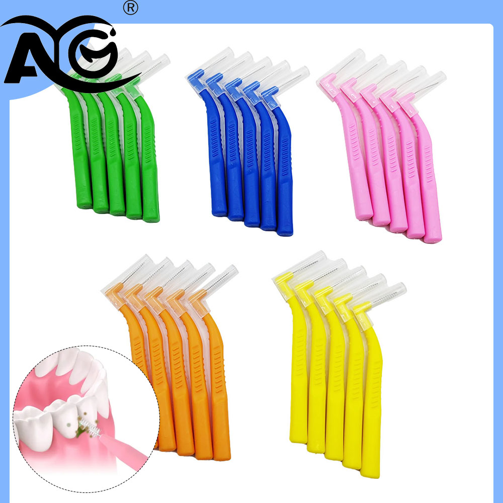Teeth Whitening Brush - AG 20本入り/箱 インターデンタルブラシ ヘルスケア歯間ブラシ インターデンタルクリーナー 矯正歯ブラシ