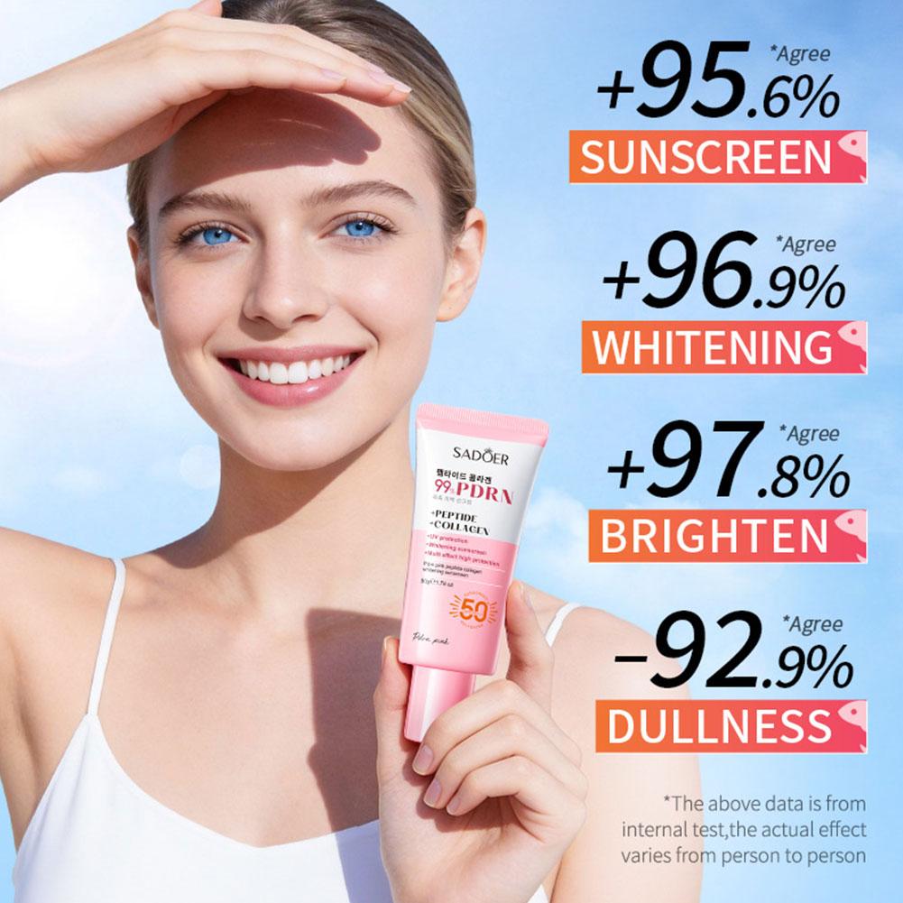 サドアー 99% PDRNペプチド コラーゲン配合 日焼け止 - Uv Whitening Kit のレビューと価格