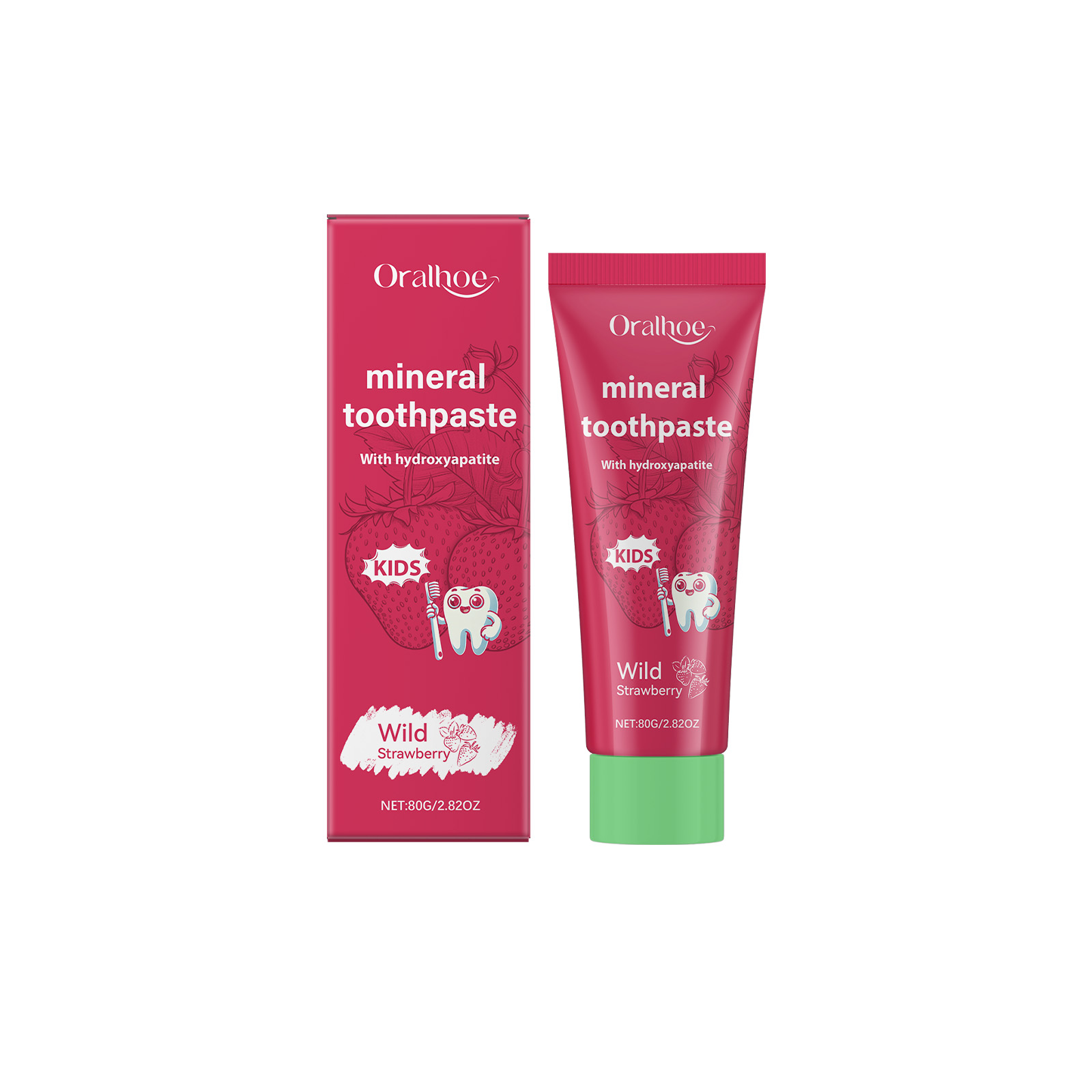 オーラルホー キッズ歯磨き粉 クリーンティース ホワイトニン - Teeth Whitening Naturally のレビューと価格