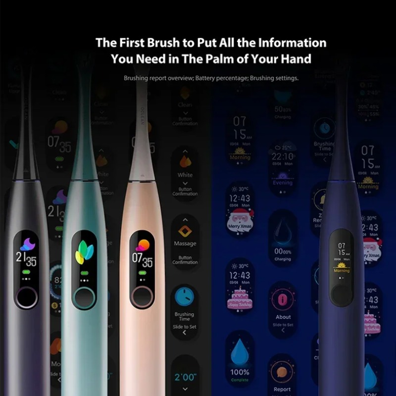 Oclean X Pro ソニック電動歯ブラシ ホワイトニン - Teeth Whitening Toothbrush のレビューと価格