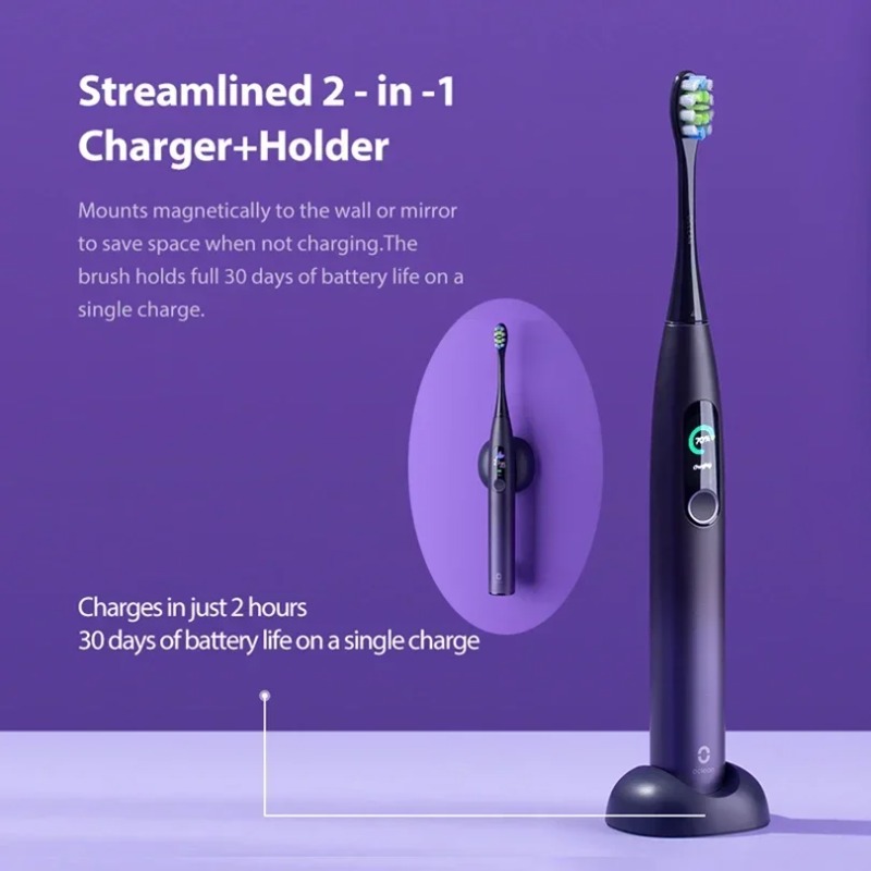 Oclean X Pro ソニック電動歯ブラシ ホワイトニン - Teeth Whitening Toothbrush のレビューと価格