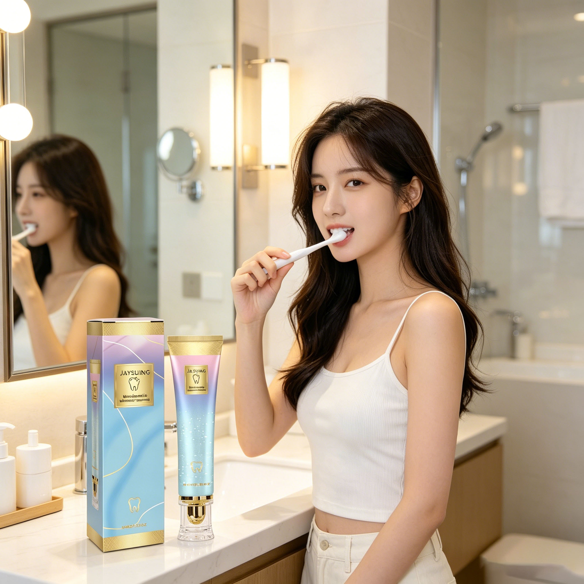  ナイアシンアミド配合ホワイトニング歯磨き粉 黄ばみ除去  - Teeth Whitening Naturally のレビューと価格