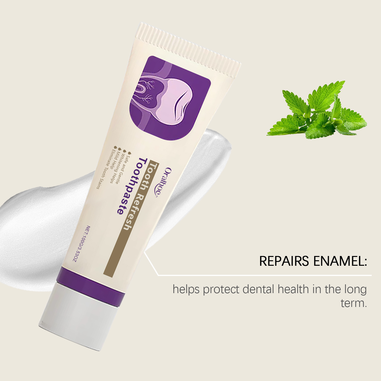 歯のリフレッシュ歯磨き粉 ホワイトニング 口臭予防 集中汚れ - Remineralizing Toothpaste のレビューと価格