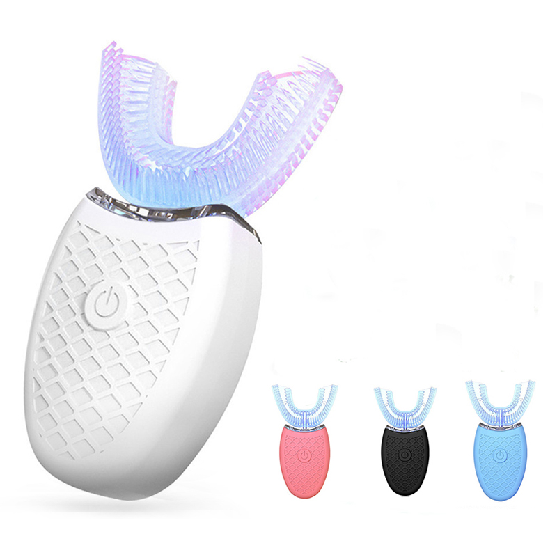 柔らかい毛 U 字型スマート歯ホワイトニング防水プロフェッシ - Teeth Whitening Toothbrush のレビューと価格