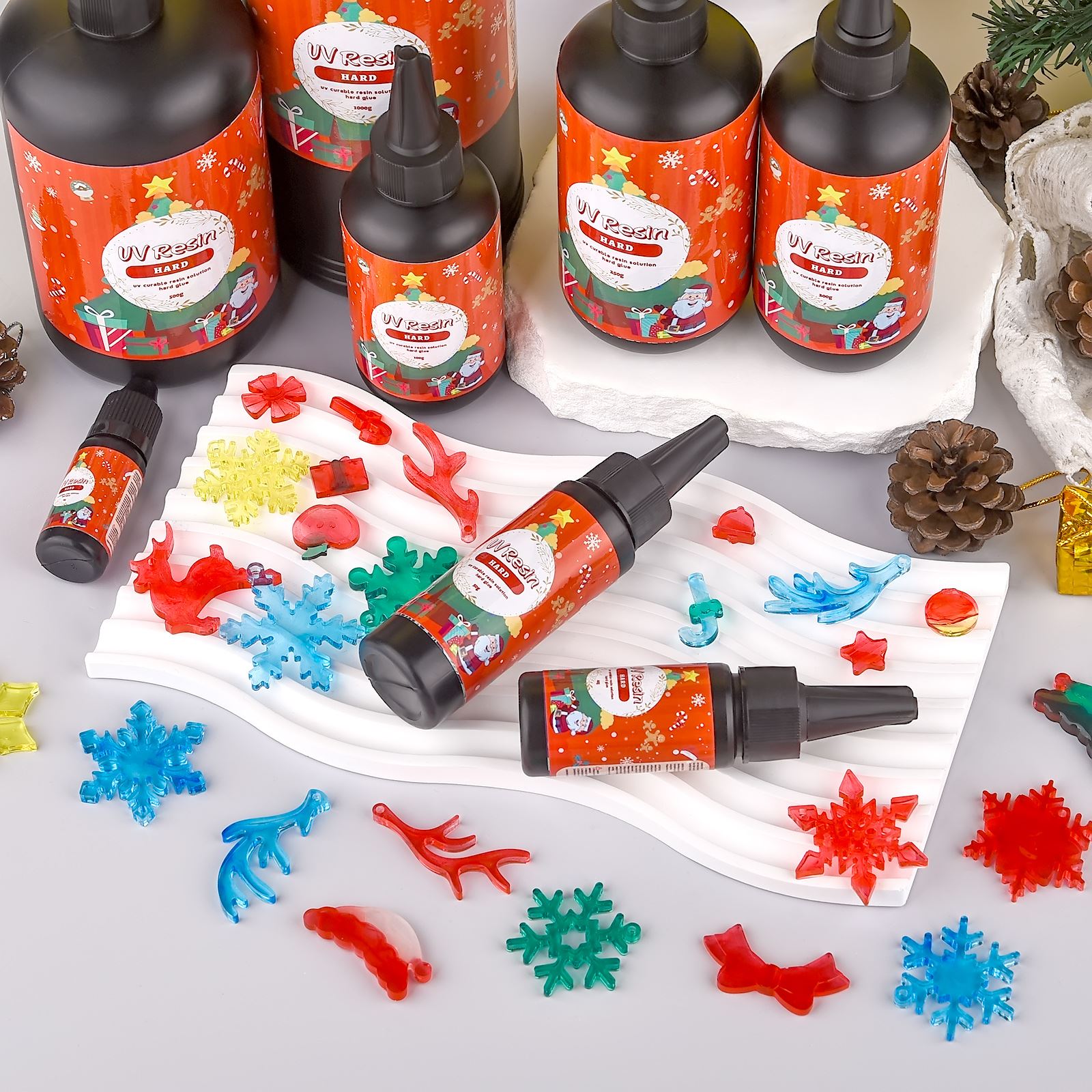 ジュエリー作り,工芸品,クリスマスデコレーション用の透明なU - Uv Whitening Kit のレビューと価格