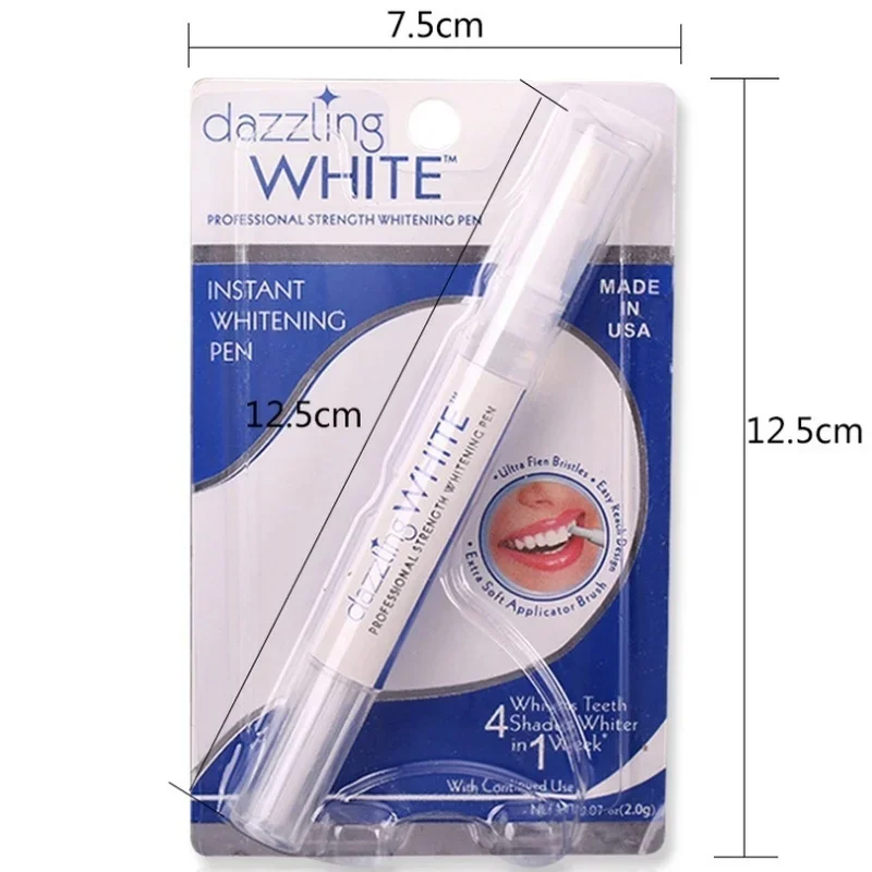 携帯用歯のホワイトニングジェルペン、歯の汚れクリーナー、黄色 - Teeth Whitening Gel のレビューと価格