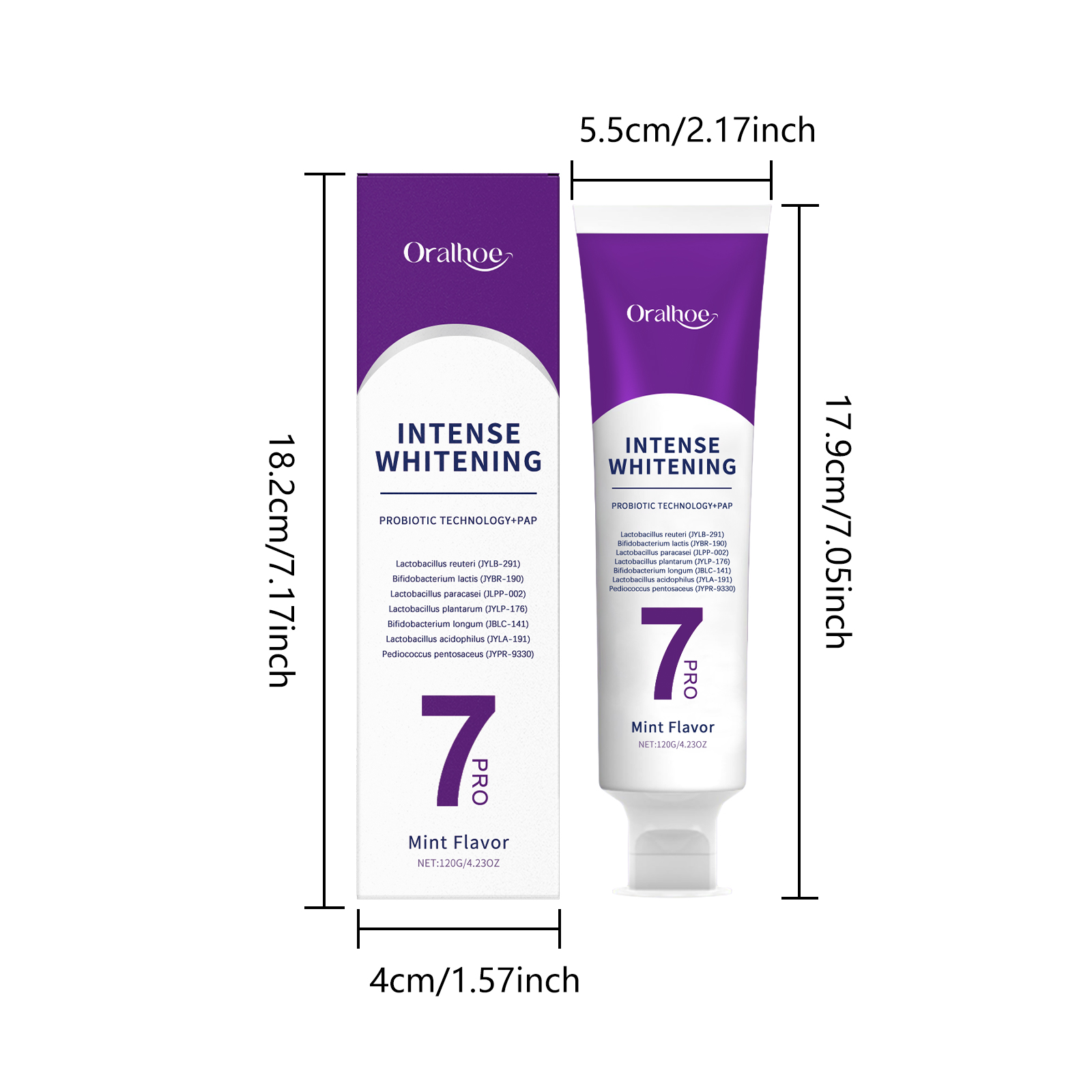 オーラルホー ブライトン ティースホワイトニング歯磨き粉 歯 - Teeth Whitening Naturally のレビューと価格