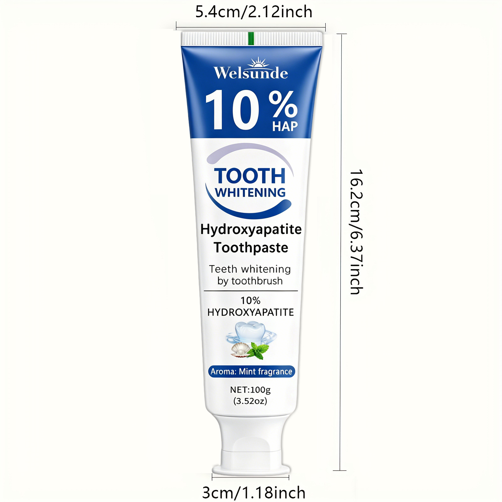 強力な歯のホワイトニング歯磨き粉セット、歯の汚れを徹底的に除 - Remineralizing Toothpaste のレビューと価格