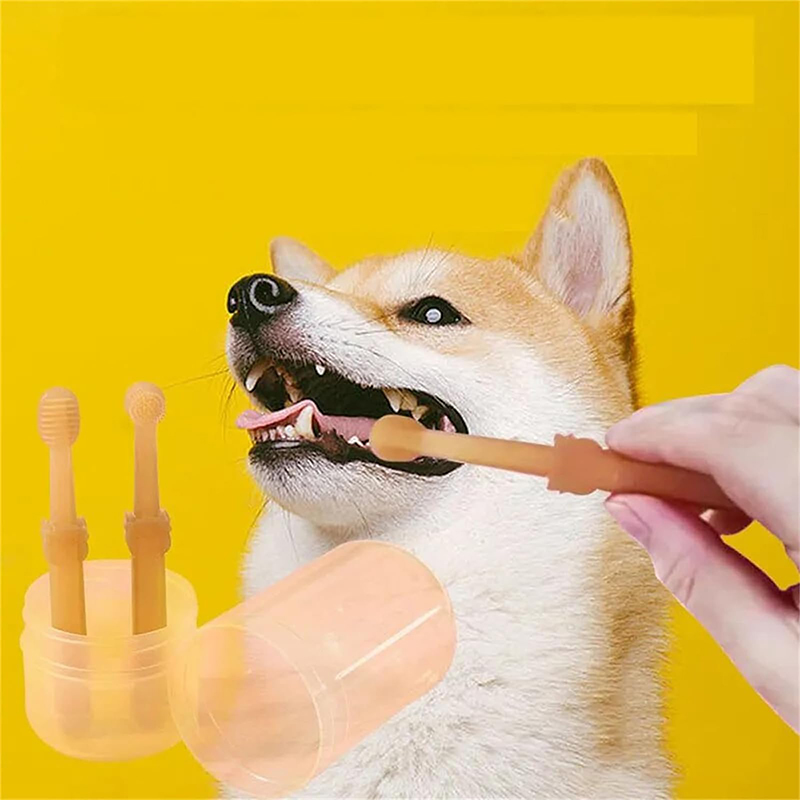 歯のホワイトニング犬猫用シリコンソフト歯ブラシオーラルケア子 - Teeth Whitening Toothbrush のレビューと価格