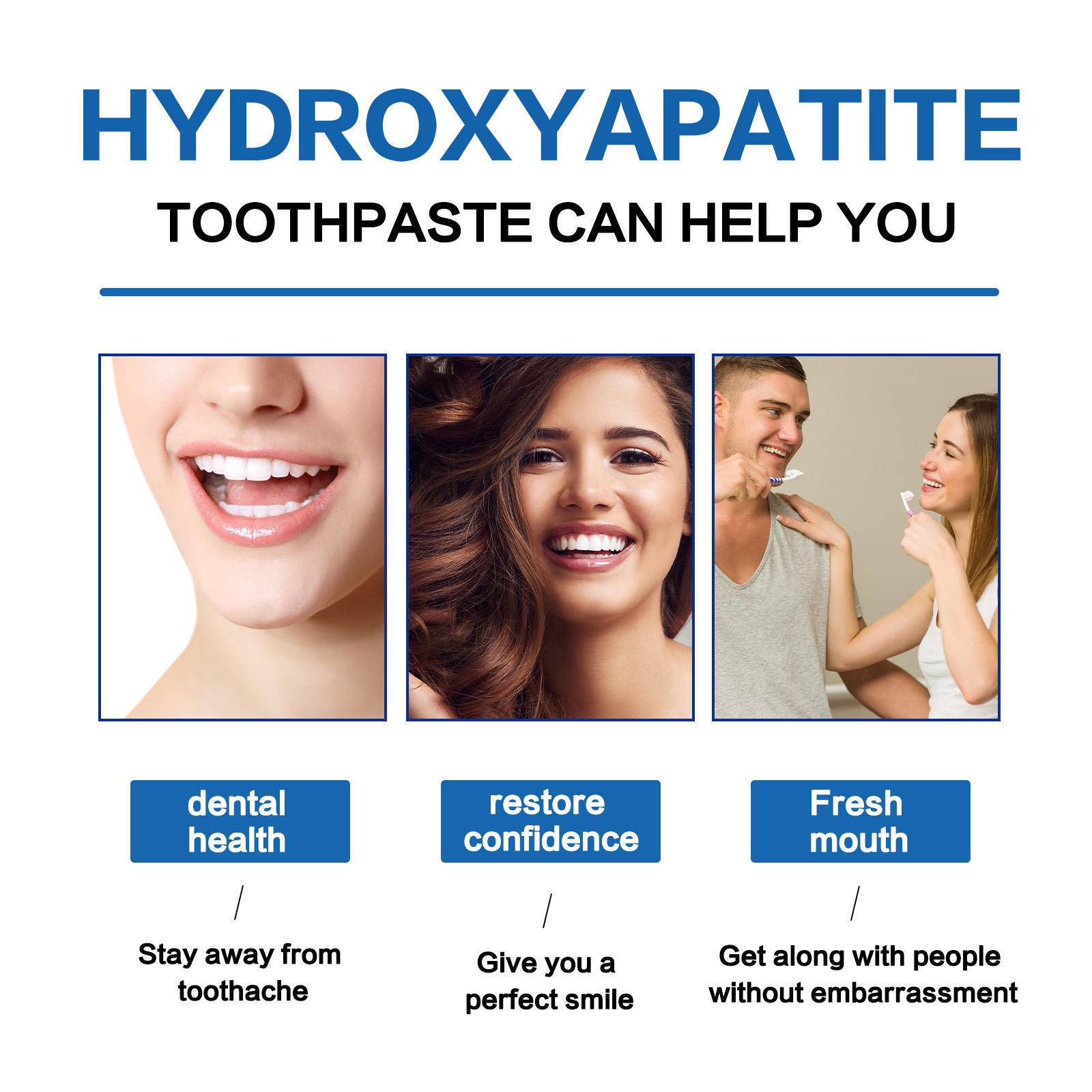 120g ヒドロキシアパタイト歯磨き粉 & ホワイトニング  - Remineralizing Toothpaste のレビューと価格