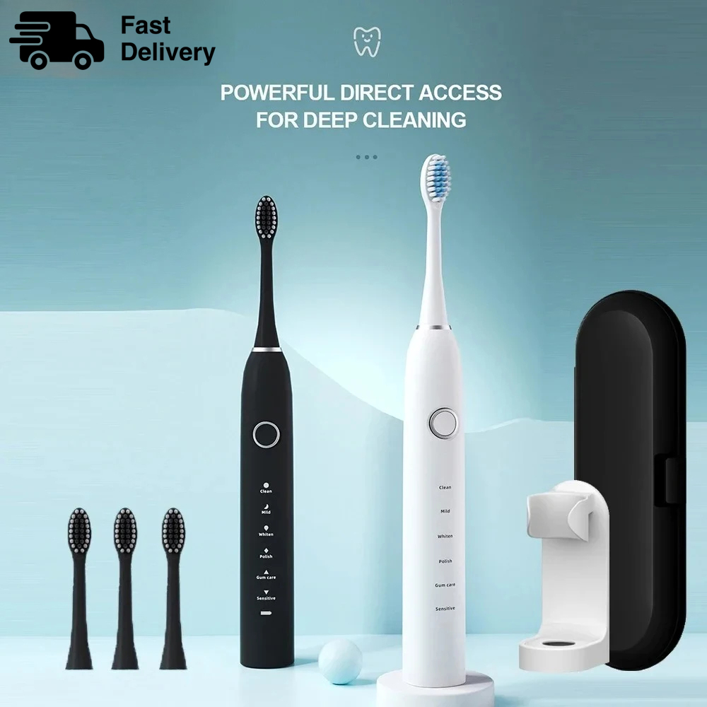 KLXKLX ソニック電動歯ブラシ IPX7 充電式スマート - Teeth Whitening Toothbrush のレビューと価格