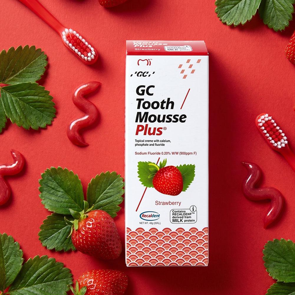 再石灰化プラス歯磨きムース ストロベリーミント味 エナメル質 - Remineralizing Toothpaste のレビューと価格