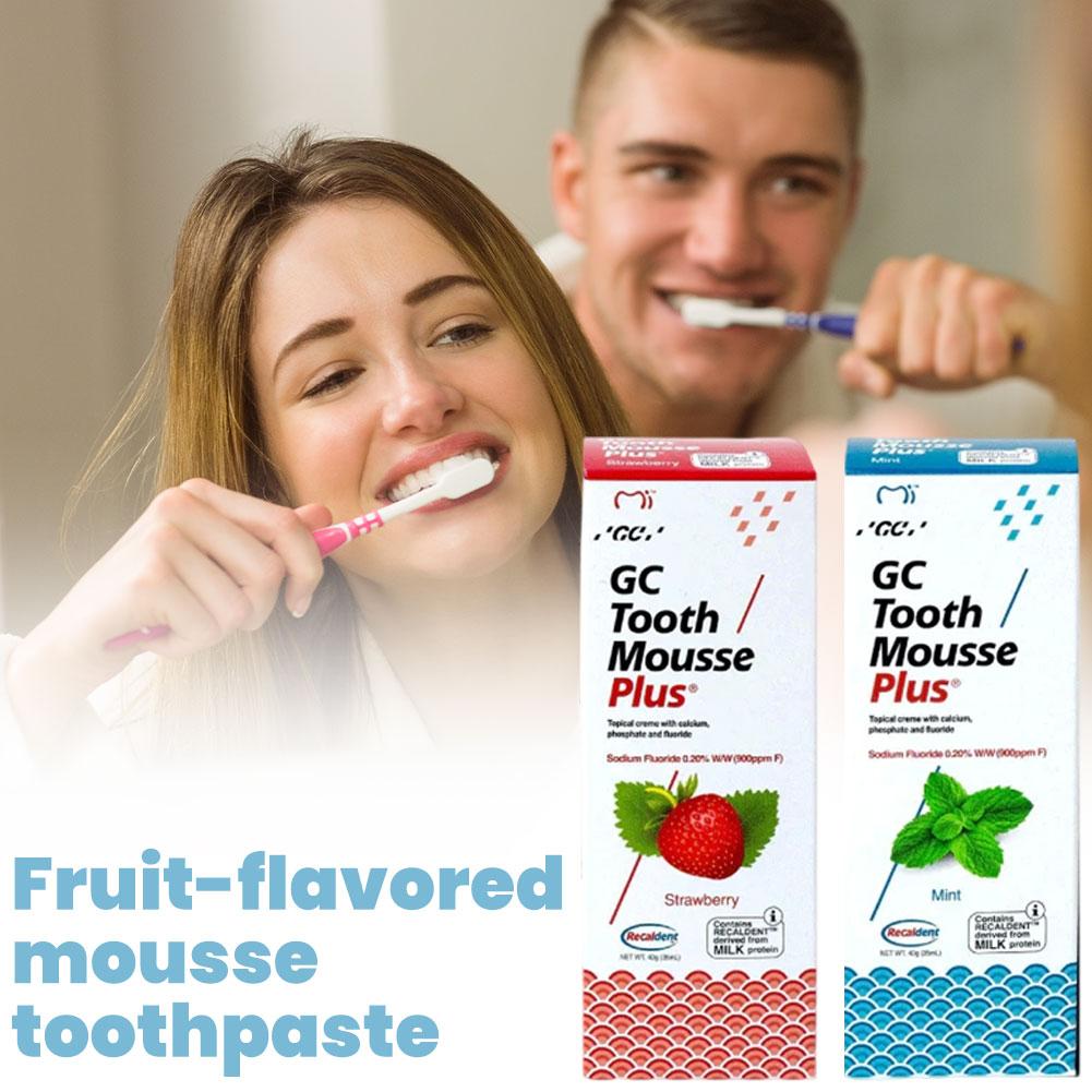 再石灰化プラス歯磨きムース ストロベリーミント味 エナメル質 - Remineralizing Toothpaste のレビューと価格