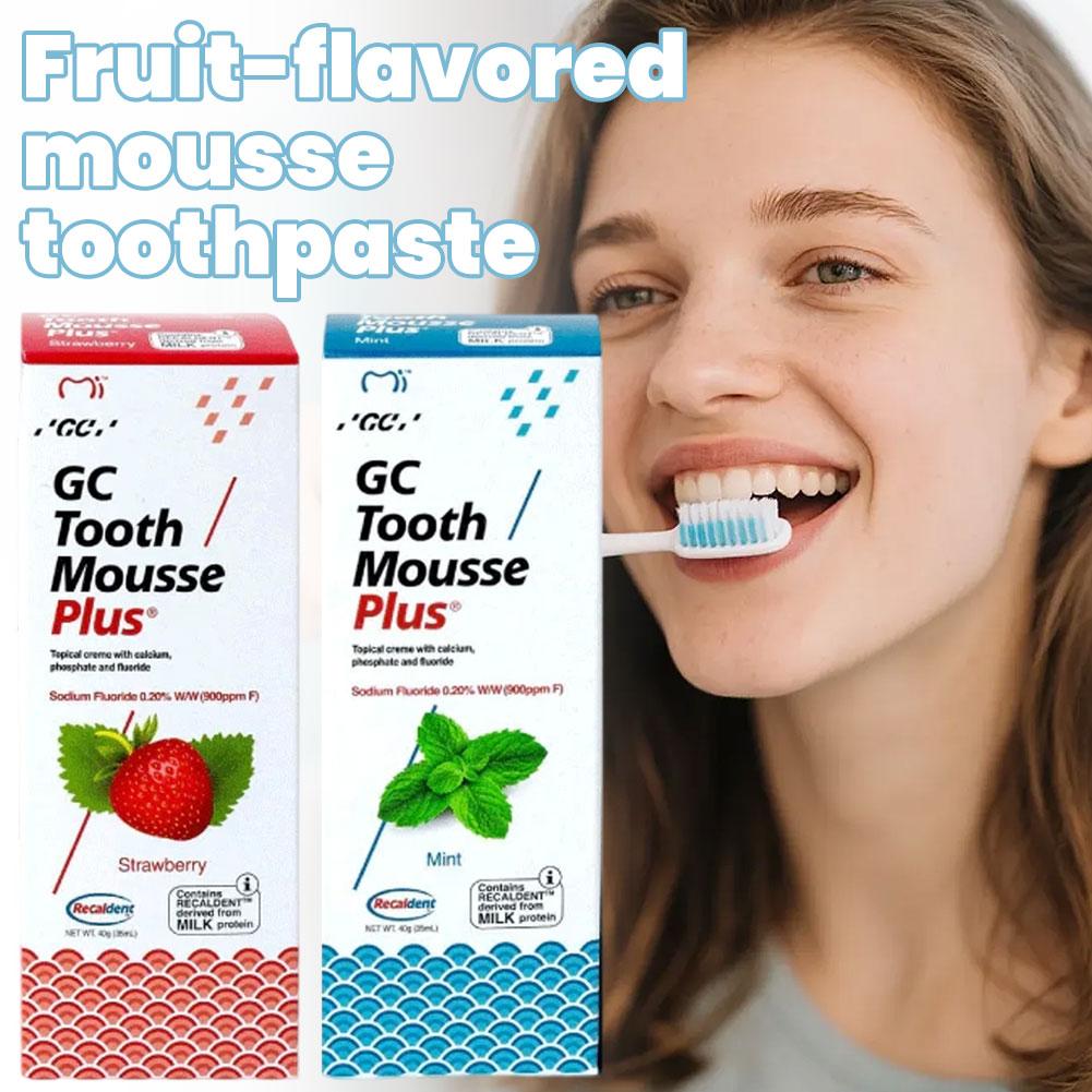 再石灰化プラス歯磨きムース ストロベリーミント味 エナメル質 - Remineralizing Toothpaste のレビューと価格