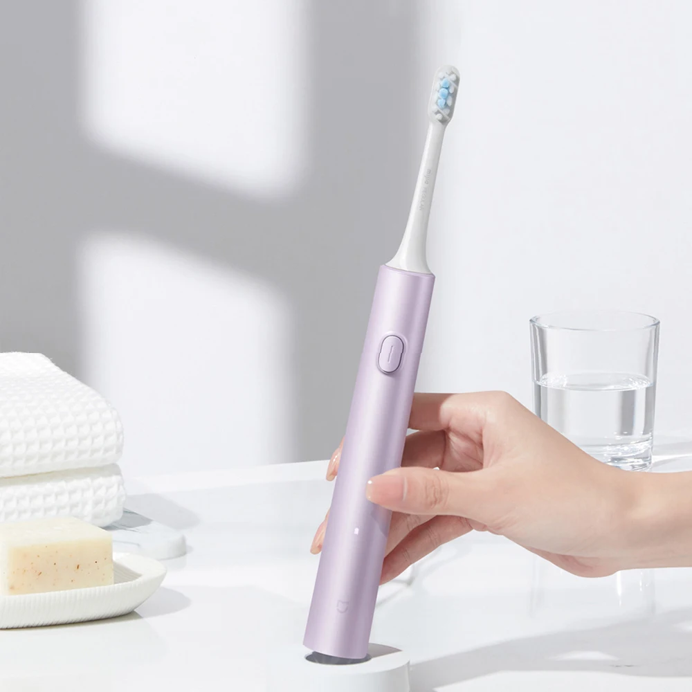 MIJIA T302 電動音波歯ブラシ USB 充電充電式大 - Teeth Whitening Toothbrush のレビューと価格